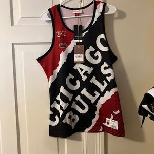 Brand New Mitchell & Ness Chicago Bulls NBA finals  Jersey Size Small